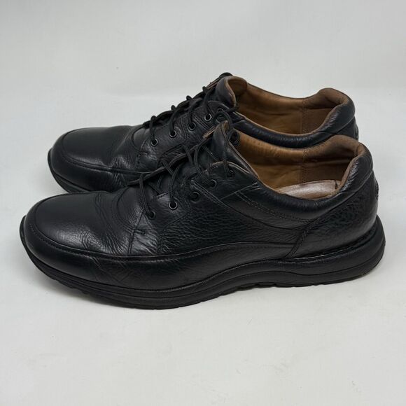 Rockport Edge Hill Shoes Mens 12 M Black Leather Business Casual Comfort Lace Up main image 16